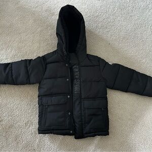 DKNY Black Kids Puffer Jacket